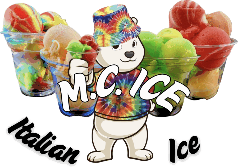 M.C. Ice Italian Ice logo